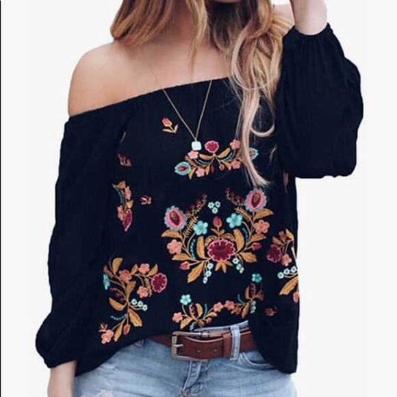 Embroidered Blouse - Picture 1 of 4